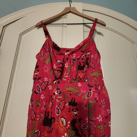 Pink Patterned Jumpsuit - Picture 11 of 12